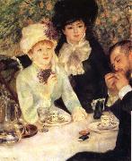 La Fin du Dejeuner Pierre-Auguste Renoir